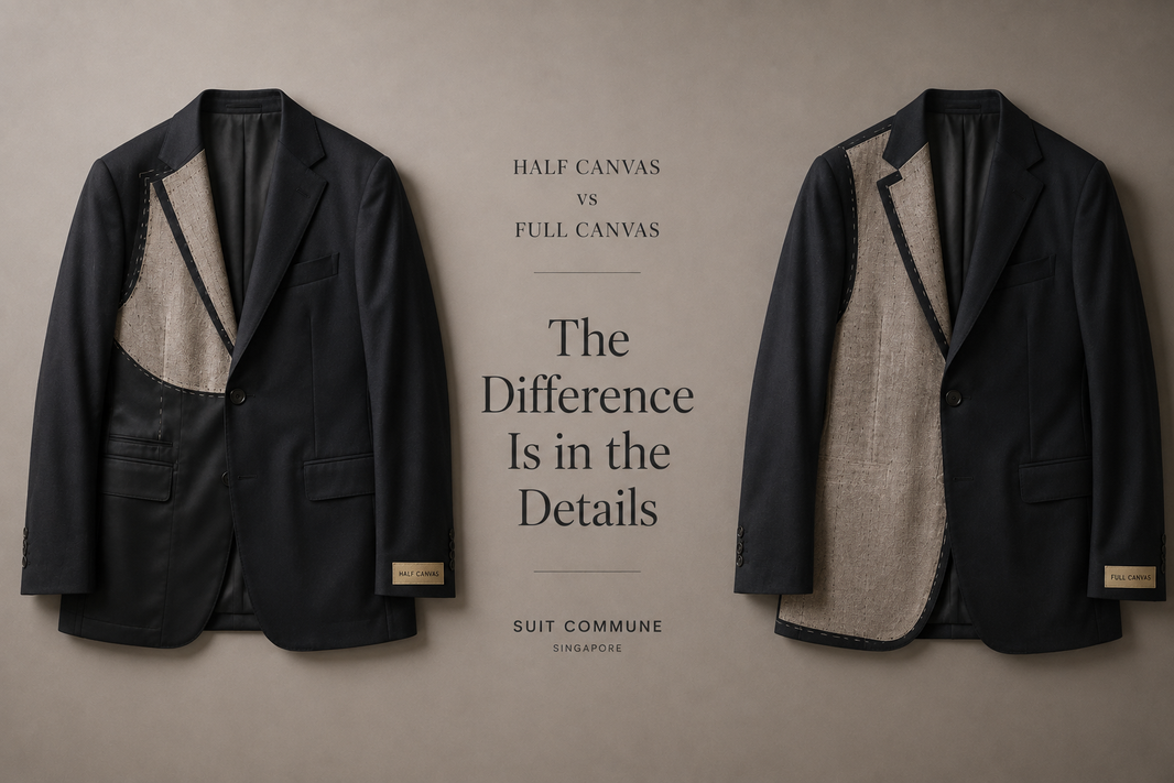 Half Canvas vs Full Canvas Suits: What’s the Difference?