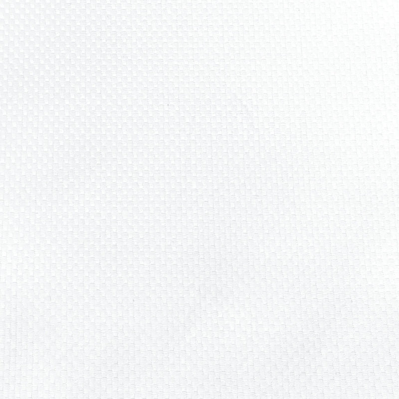 White Pin Checks Polyester Blend Shirting