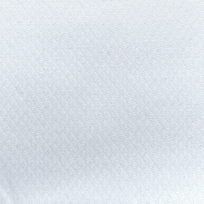 White Patterned Cotton Blend Shirting