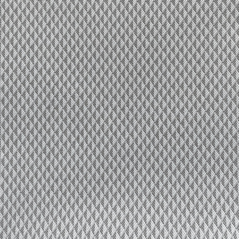 Grey Patterned Cotton Blend Shirting