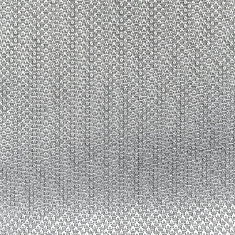 Grey Diamond Cotton Blend Shirting