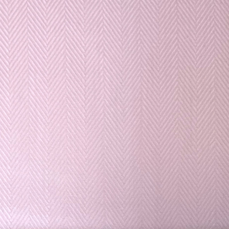 Pink Herringbone Cotton Blend Shirting