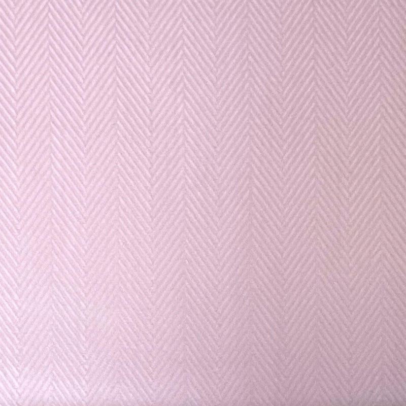 Pink Herringbone Cotton Blend Shirting